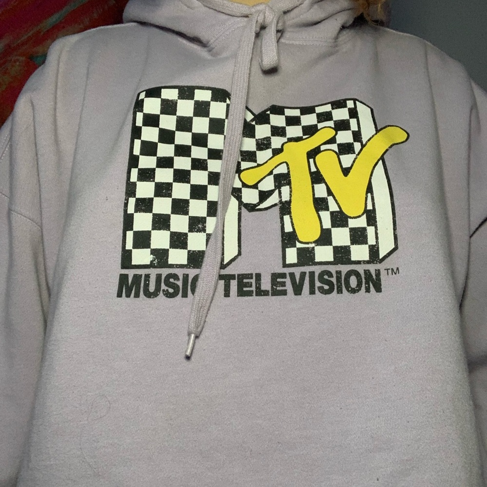 MTV Cropped hoodie